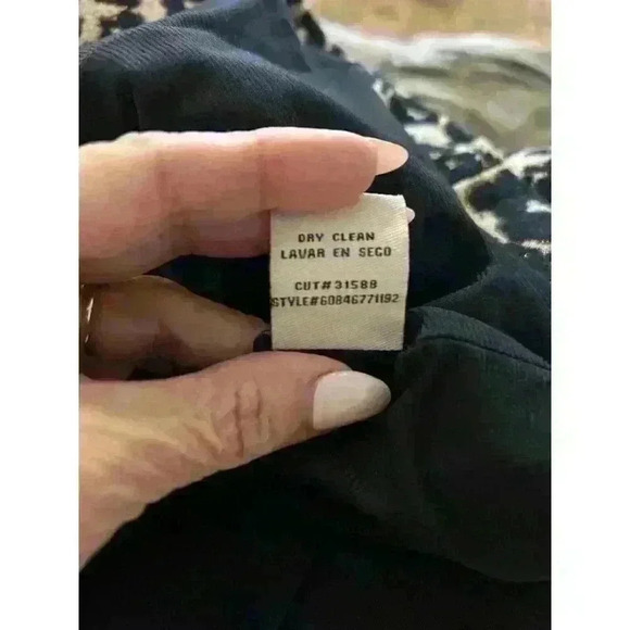 ECI New York Womens Jacket Sz 8 Cropped Long Sleeve Button Front Leopard - Picture 6 of 8